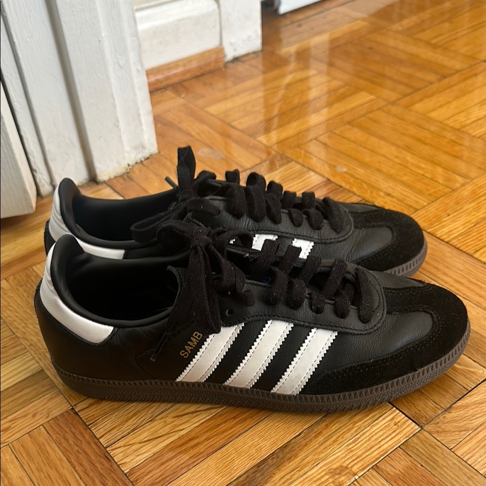 Adidas Samba Black and White Sneakers